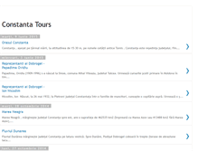Tablet Screenshot of constanta-tours.com